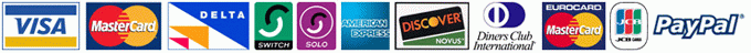 We accept all major credit cards