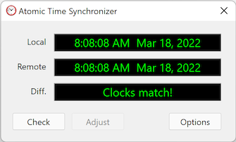 Atom Time Sync